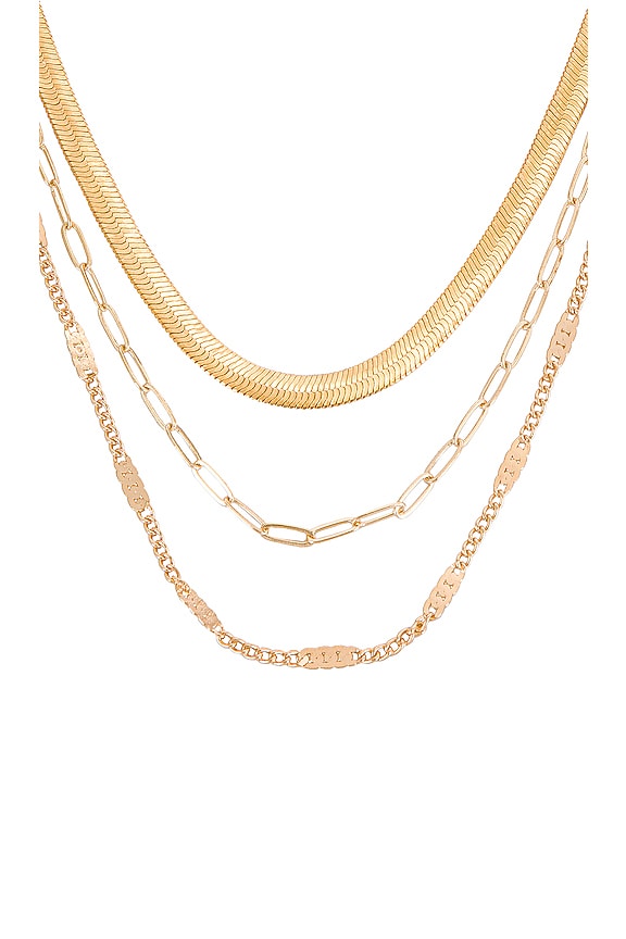 view 2 of 3 COLLAR in Gold