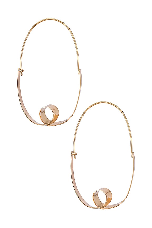 view 2 of 2 The City Earring in Gold