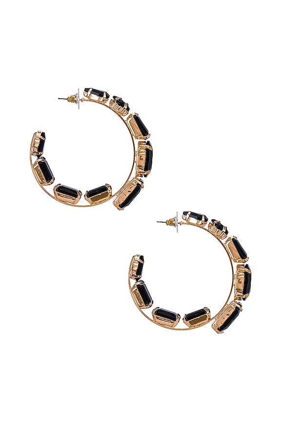 view 2 of 2 PENDIENTE DIANA in Black