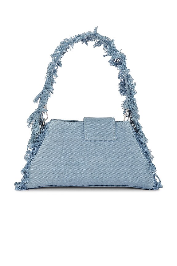 view 2 of 4 Distressed Denim Bag in Denim