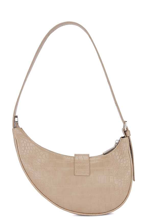 view 2 of 4 Crescent Buckle Bag in Tan