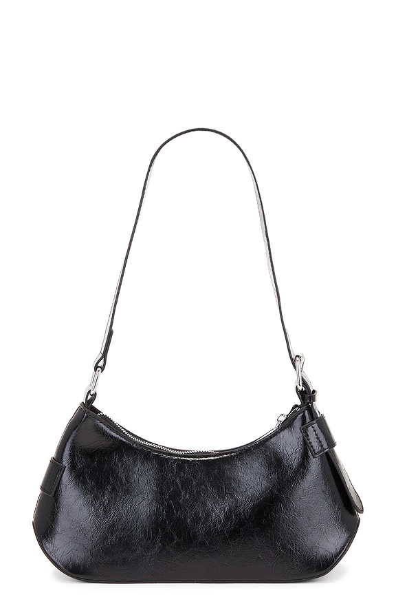view 2 of 4 Buckle Shoulder Bag in Black