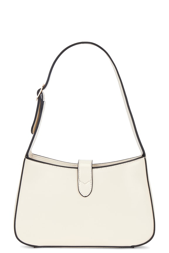 view 2 of 4 SAC PORTÉ ÉPAULE JUSTINE in Cream