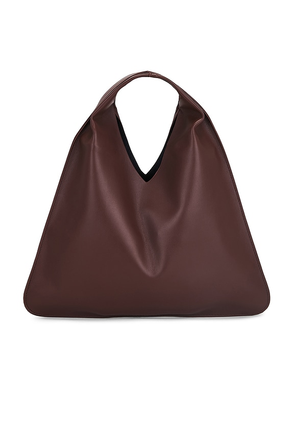 view 2 of 4 Mini Hobo Slouch Bag in Chocolate Brown