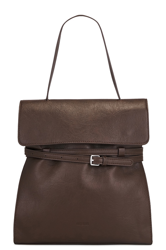 view 2 of 5 Mini Bucket Bag in Chocolate