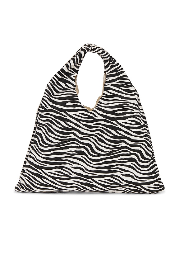view 2 of 4 Luxe Hobo Slouch Bag in Zebra