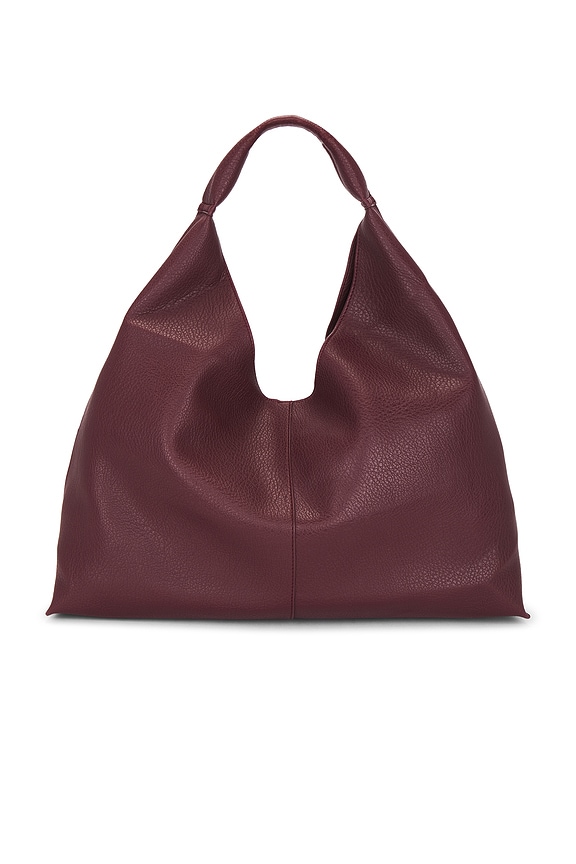 view 2 of 4 SAC CABAS HOBO BAG in Burgundy