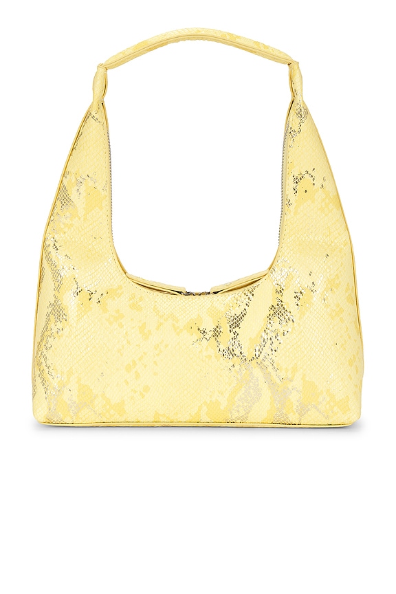 view 2 of 4 BOLSO HOMBRO GIA in Yellow Snakeskin