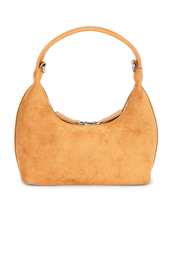 view 2 of 5 Faux Nappa Shoulder Bag in Tan