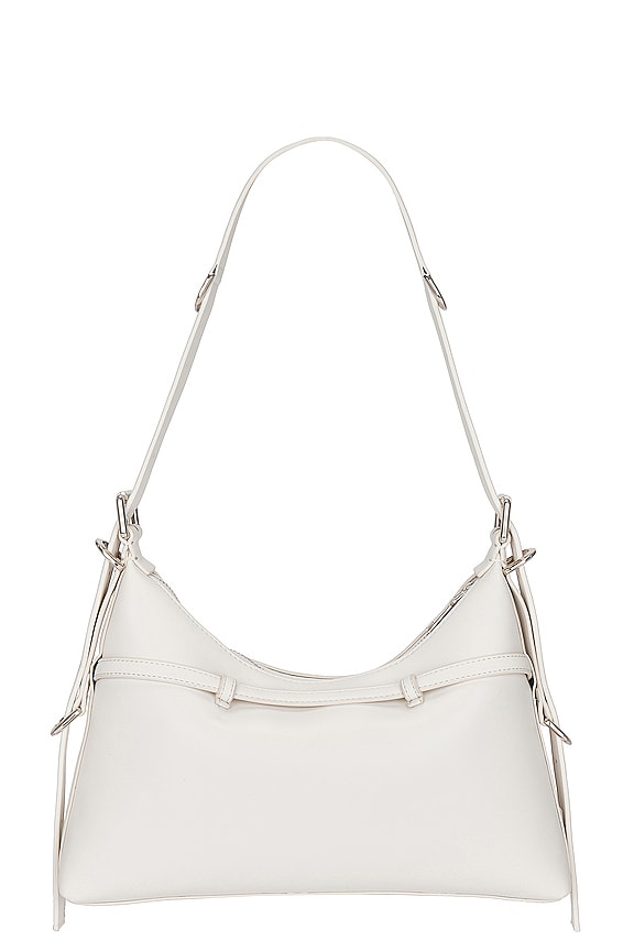 view 2 of 4 SAC PORTÉ ÉPAULE IMITATION CUIR in White