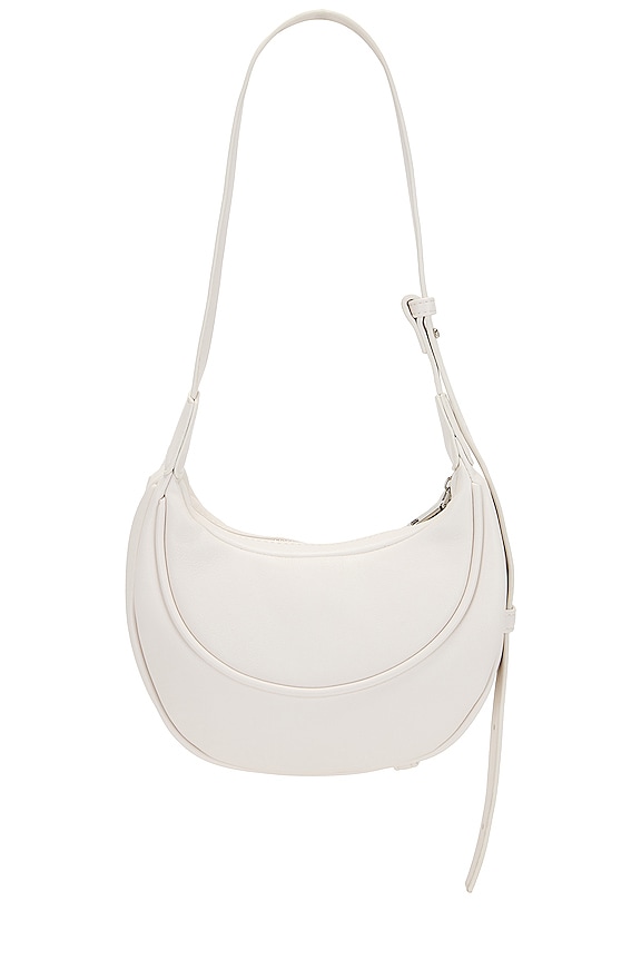 view 2 of 4 BOLSA DE MEDIA LUNA in White