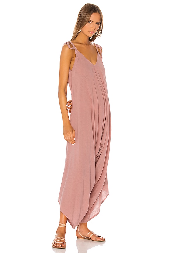 view 2 of 3 Bali Jumpsuit in Berry