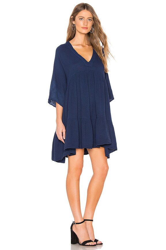 view 2 of 3 Marbella Ruffle Tier Dress in Pacific