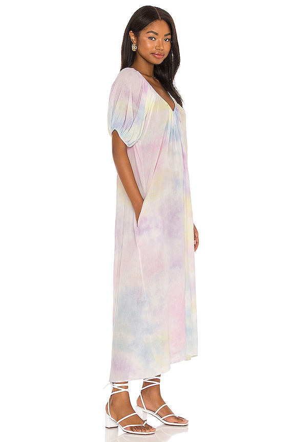 view 2 of 4 Sand Hill Cove Midi Dress in Pastel Cloud Tie Dye
