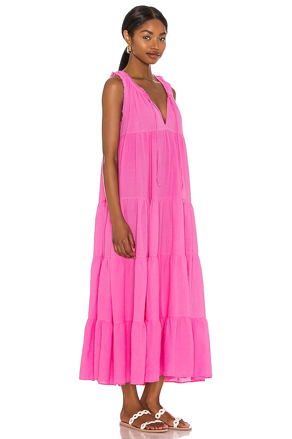 view 2 of 4 Lighthouse Beach Dress in Peony