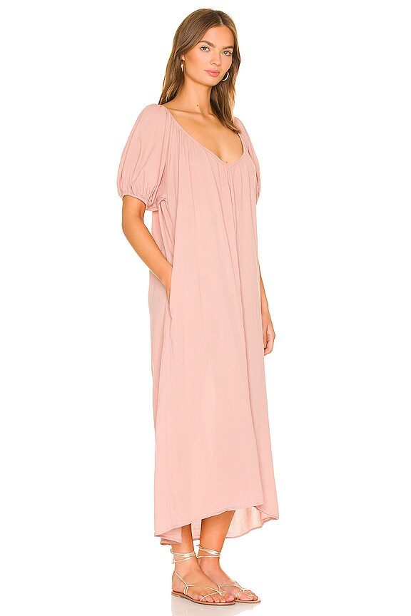 view 2 of 3 Sand Hill Cove Midi Dress in French Rose