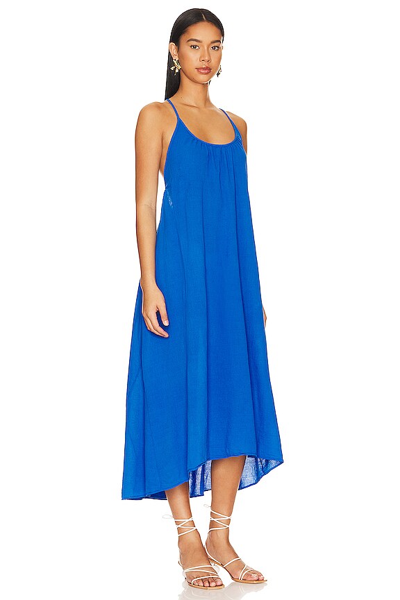 view 2 of 3 ROBE MAXI SEYCHELLES in Klein Blue