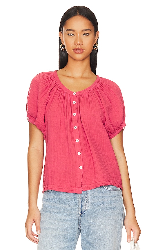 view 2 of 5 Montecito Top in Guava