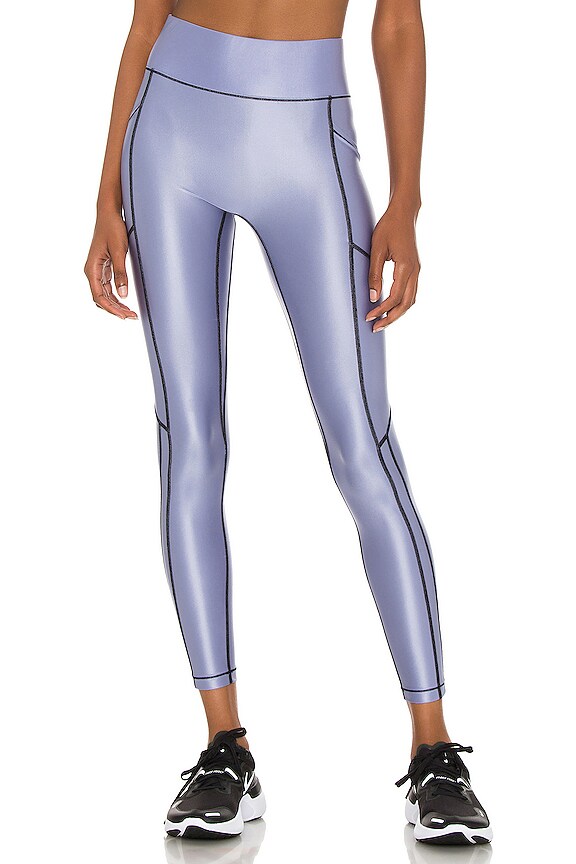 view 1 of 4 LEGGINGS CENTER STAGE in Peri Shine & Black Pop Stitch