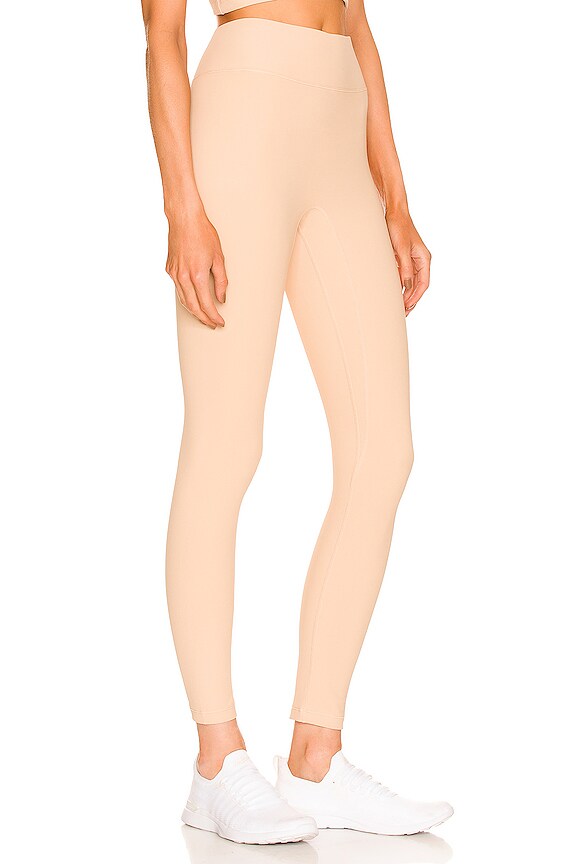 view 2 of 4 Center Stage Ribbed Legging in Candied Ginger