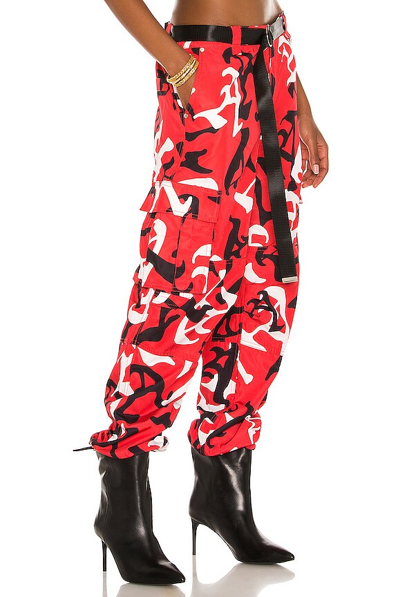 view 2 of 4 PANTALON HOT LIKE FIRE in Red Multi