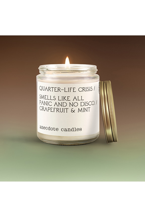 view 2 of 2 VELA QUARTER LIFE CRISIS GLASS JAR CANDLE in 