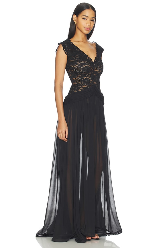 view 2 of 3 VESTIDO ARABELLA in Black