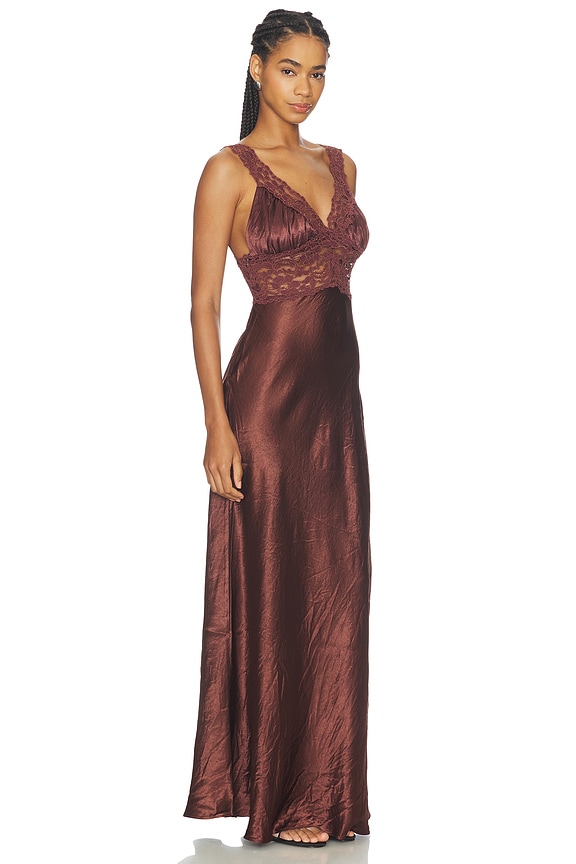 view 2 of 3 Eveline Dress in Cacao
