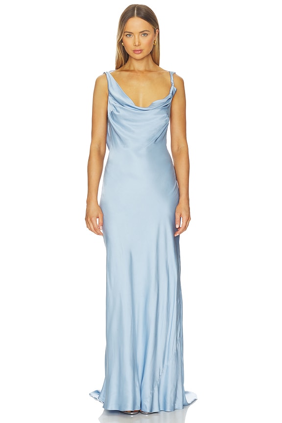 view 2 of 4 Darcy Dress in Blue