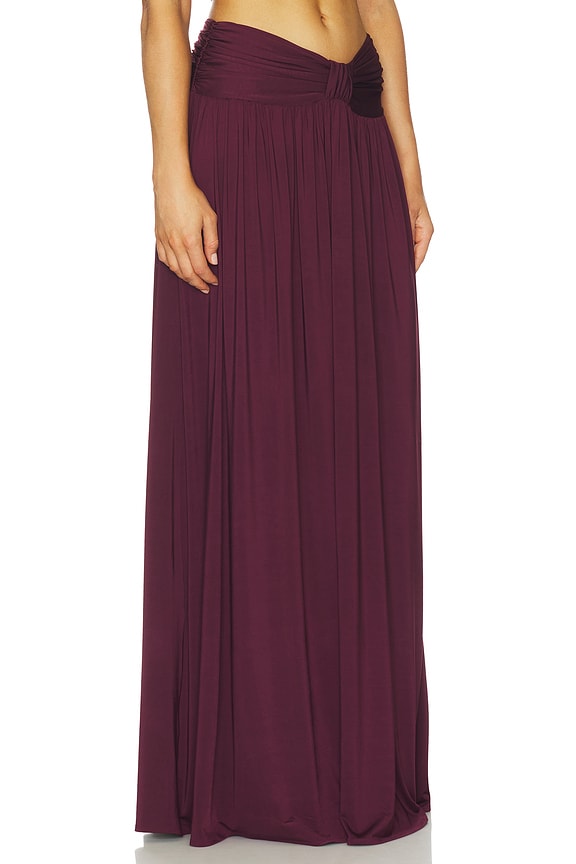 view 2 of 6 JUPE ALESSIA in Plum