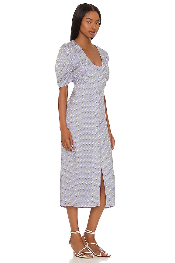 view 2 of 3 Victoria Dress in Iris Violet