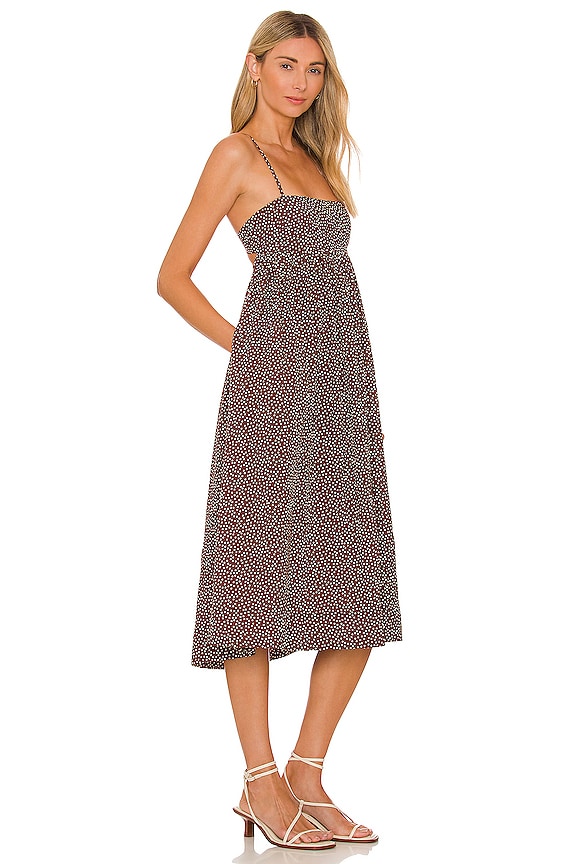 view 2 of 3 VESTIDO REBECCA in Sepia Brown