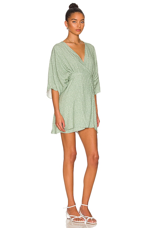 view 2 of 3 VESTIDO KAYLA in Antique Green