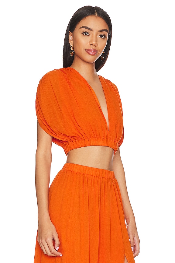 view 2 of 4 Chelsea Top in Desert Orange