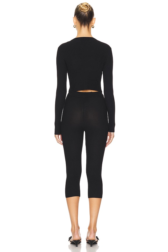 ALL THE WAYS Jude Knit Set in Black | REVOLVE