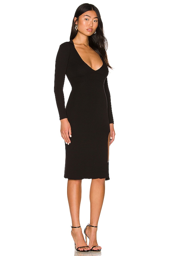 view 2 of 3 Violet Midi Dress in Black