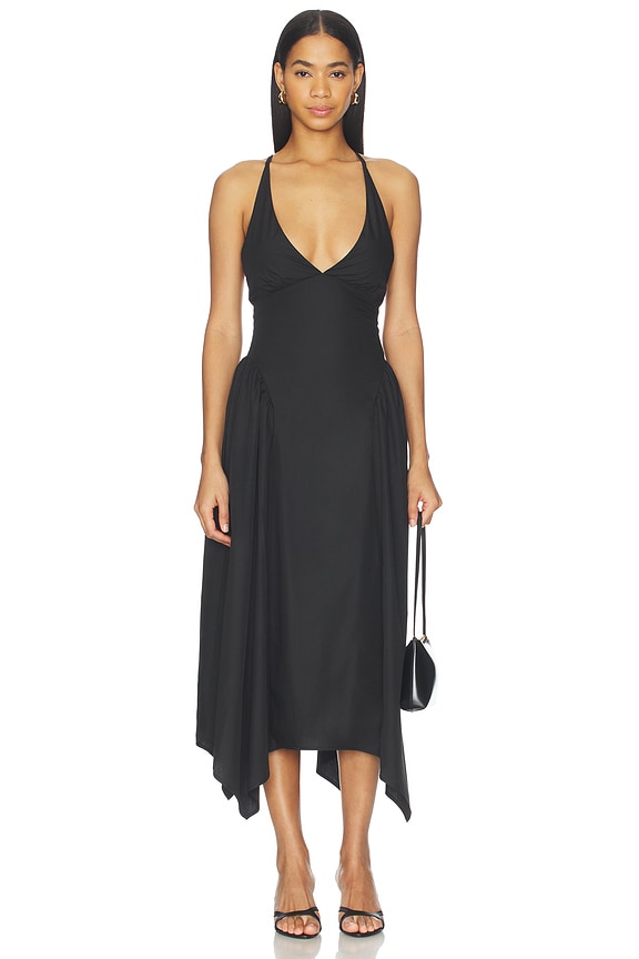 view 1 of 3 Laren Midi Dress in Black