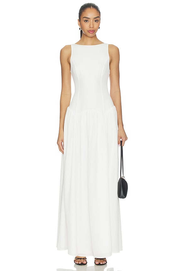 view 1 of 3 Karoline Maxi Dress in White