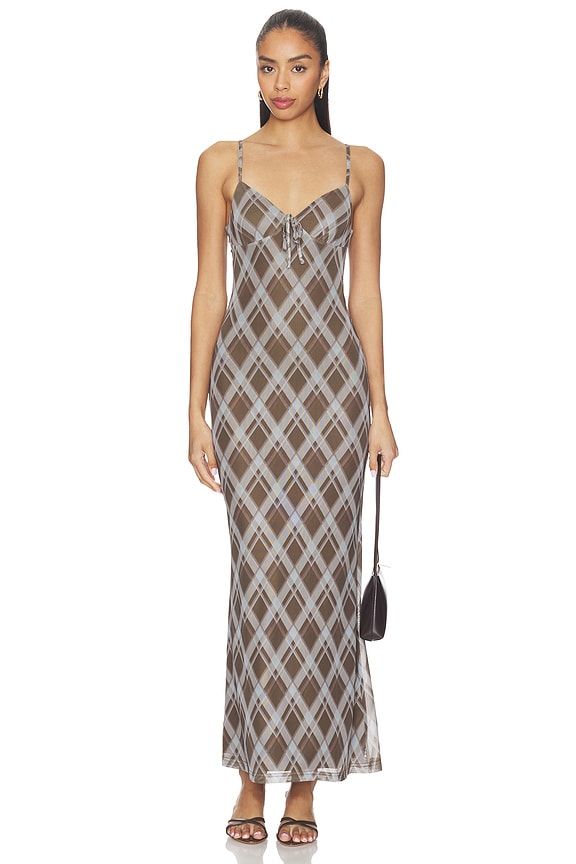 view 1 of 4 ROBE ELAINE in Plaid