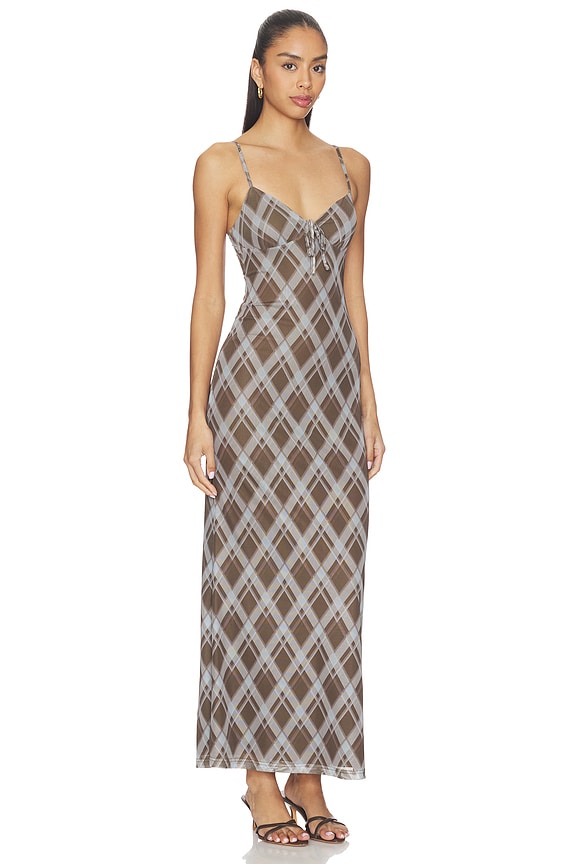 view 2 of 4 ROBE ELAINE in Plaid