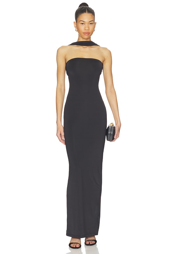 view 1 of 3 VESTIDO BELINA in Black