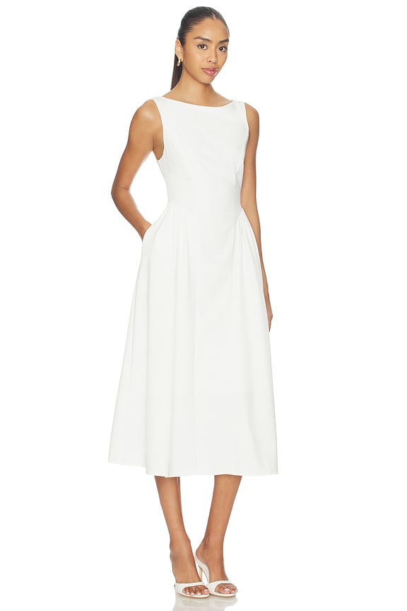 view 2 of 3 ROBE JULIE in White