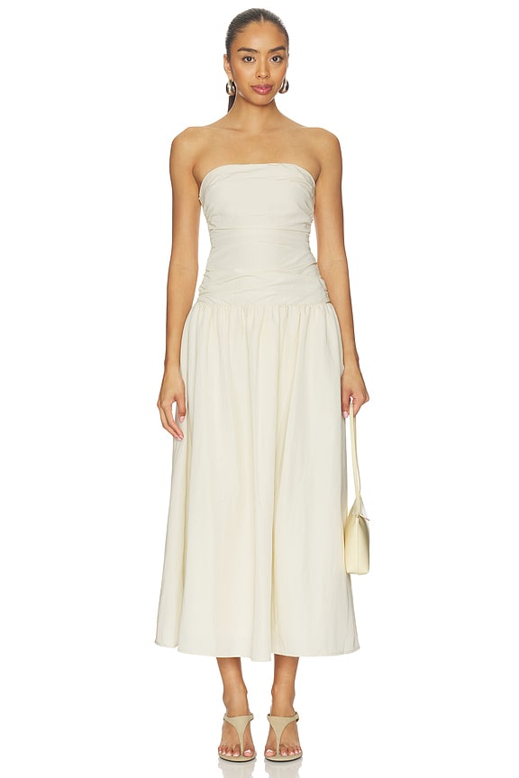 view 1 of 3 Valery Strapless Maxi Dress in Ivory