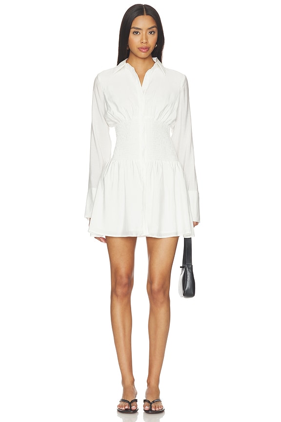 view 1 of 3 VESTIDO CLEMENTINE in White