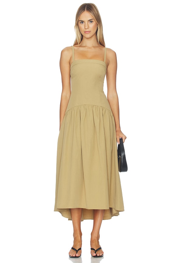 view 1 of 3 VESTIDO CALLISTA in Khaki