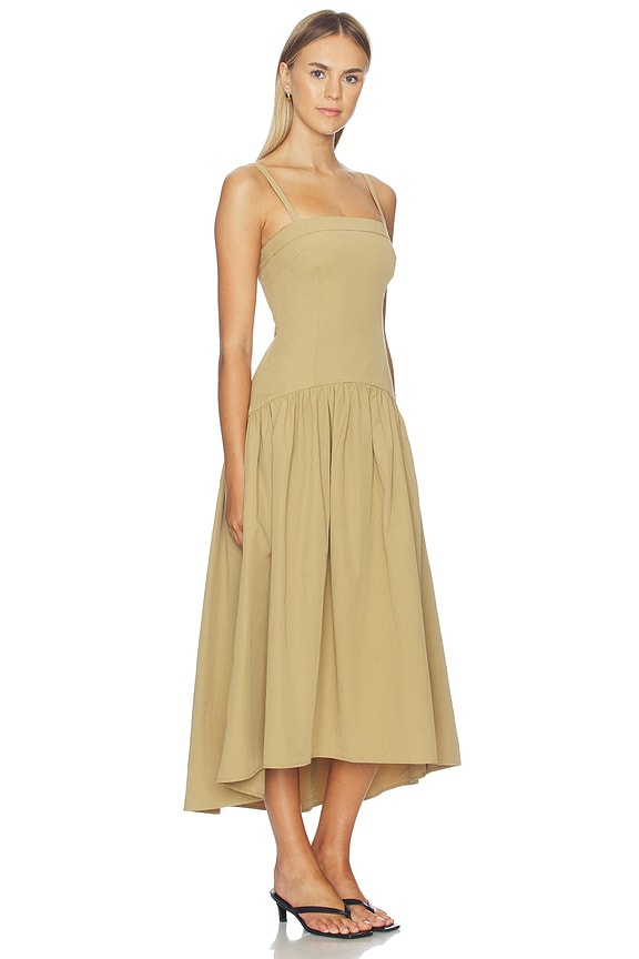 view 2 of 3 VESTIDO CALLISTA in Khaki