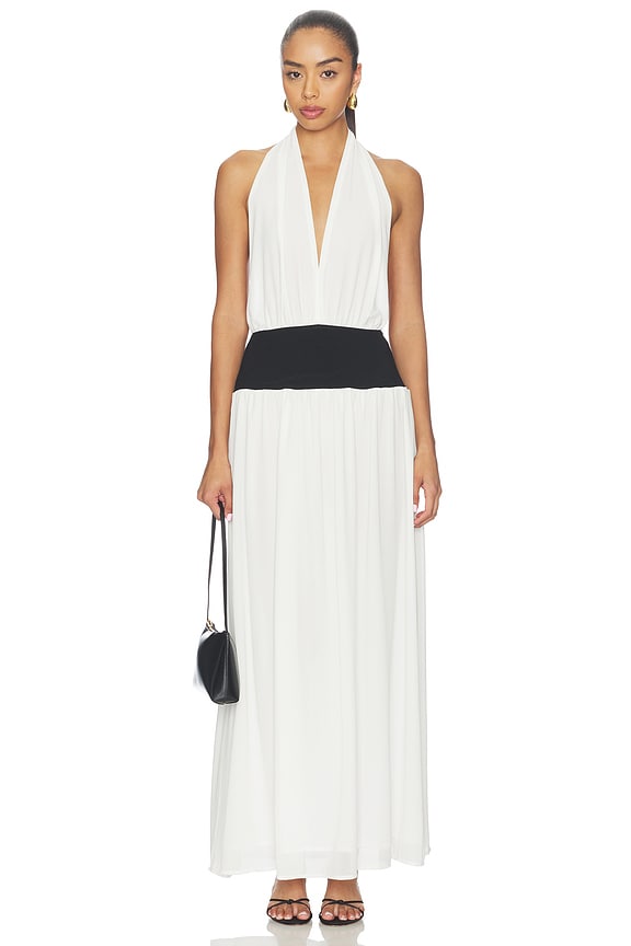 view 1 of 3 Lauren Halter Maxi Dress in Ivory