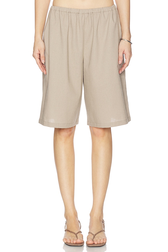 view 1 of 6 Londyn Short in Taupe