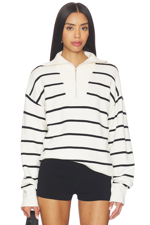 view 2 of 5 Javana Pullover Sweater in White