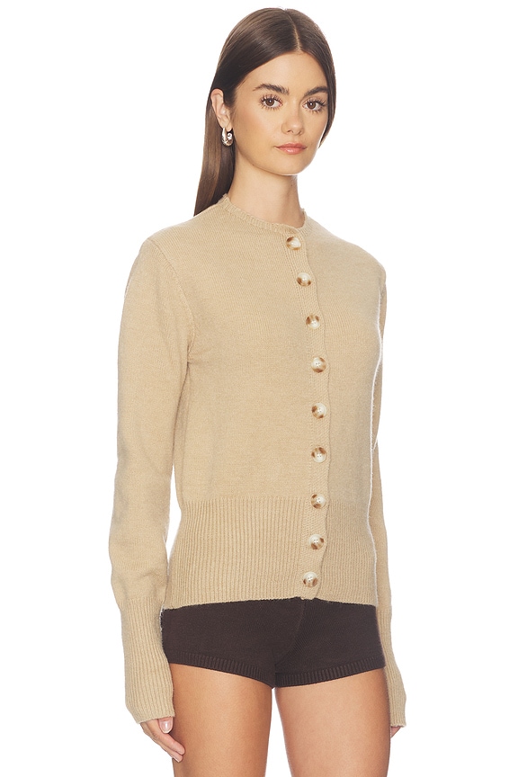 view 2 of 4 Brittany Button Up Sweater in Oat